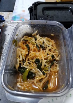 簡単混ぜ混ぜ野菜キムチ風-レシピのメイン写真