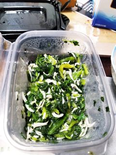 簡単ホウレン草としらす和え-レシピのメイン写真