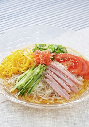 さっぱり!冷やし中華そうめん-レシピのメイン写真