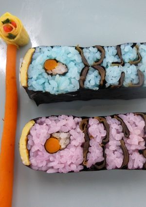 「房総太巻き寿司」「こいのぼり」-レシピのメイン写真