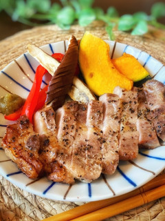 豚肩ロースのグリル(柚子胡椒添え)-レシピのメイン写真