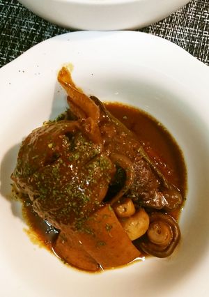 ピーマン肉詰めの赤だし味噌煮-レシピのメイン写真