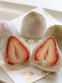 いちご大福-レシピのメイン写真