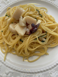 たことホタテのバター醤油パスタ-レシピのメイン写真