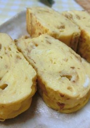 おつまみにも♪　味噌入りたまご焼き-レシピのメイン写真