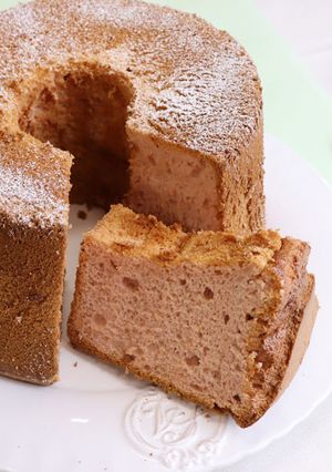 さくらシフォンケーキ-レシピのメイン写真