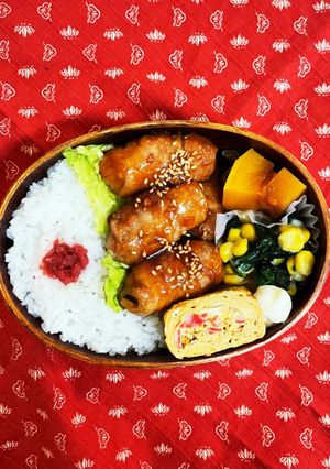 ズッキーニ 肉巻き弁当-レシピのメイン写真