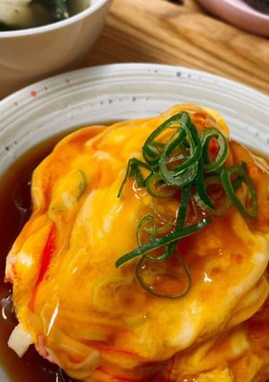 カニカマdeお手軽かに玉☆天津飯-レシピのメイン写真