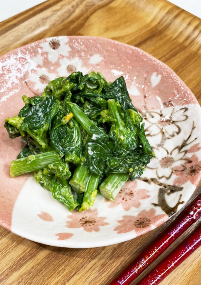 菜の花の和物【マヨわさび醤油】-レシピのメイン写真