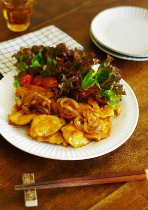 鶏胸肉の生姜焼き-レシピのメイン写真