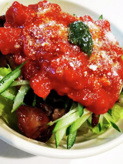 味付けはシンプル!豚こま切れ肉✕トマト丼-レシピのメイン写真