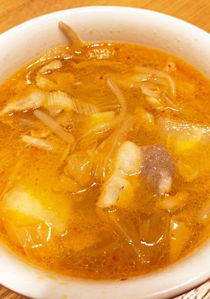 辛くない！キムチスープ-レシピのメイン写真