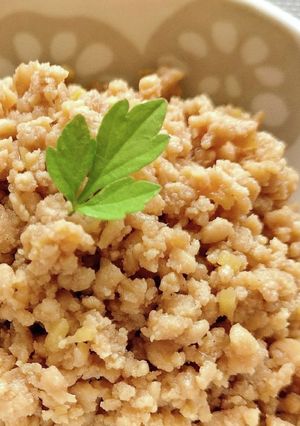 鶏のそぼろ煮-レシピのメイン写真