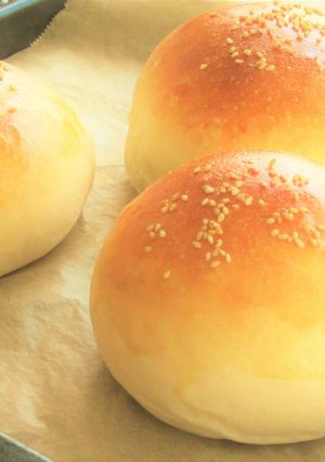 【 絶品！ふわむちっと手作りバンズ 】-レシピのメイン写真