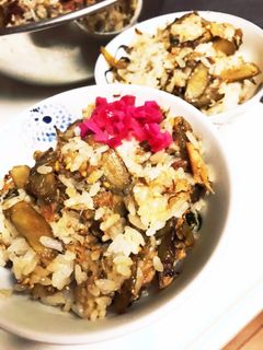 新ごぼうと鯖缶の甘辛混ぜご飯-レシピのメイン写真