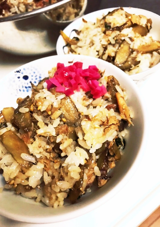 新ごぼうと鯖缶の甘辛混ぜご飯-レシピのメイン写真