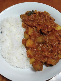 純カレーで作るドライカレー-レシピのメイン写真