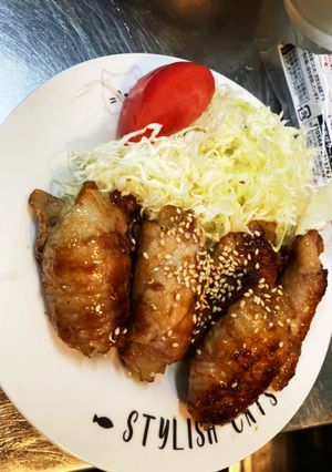 ヤーコンの豚肉巻き-レシピのメイン写真