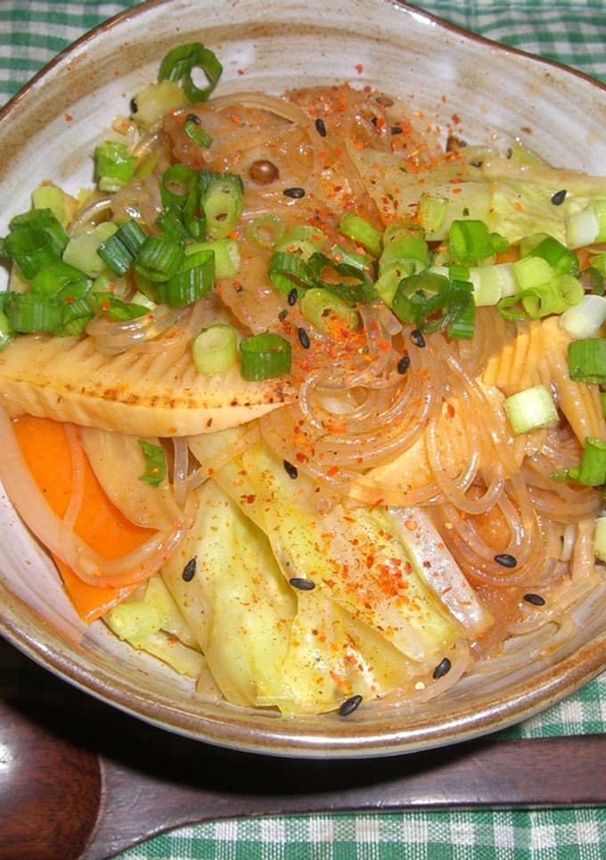 春雨と野菜の中華炒め-レシピのメイン写真