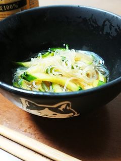 ★味ぽんで簡単♪春雨サラダ★-レシピのメイン写真