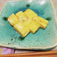 รูปของ おひとり様☆　だし巻き卵