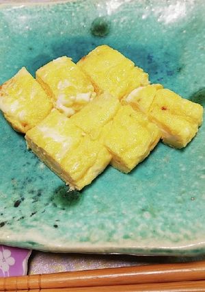 おひとり様☆　だし巻き卵-レシピのメイン写真