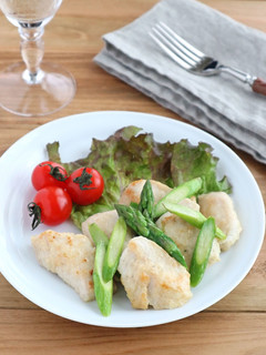 鶏むね肉とアスパラガスの白ワインソテー-レシピのメイン写真