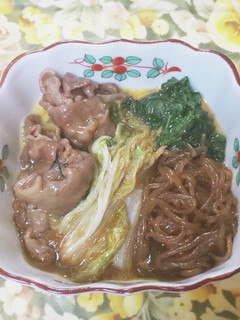 手早く出来ます。すき焼です。-レシピのメイン写真