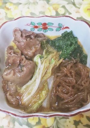 手早く出来ます。すき焼です。-レシピのメイン写真