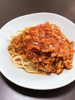 シンプル材料で簡単!手抜きミートソース-レシピのメイン写真