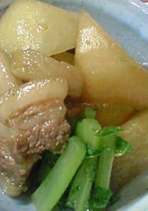 とろーり角煮っぽくておいしい！豚ばら大根-レシピのメイン写真