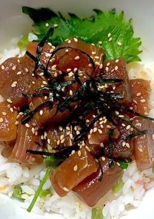 まぐろの漬けちらし-レシピのメイン写真