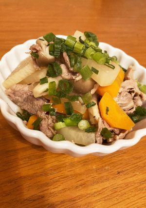 豚肉大根きのこの炒め煮-レシピのメイン写真