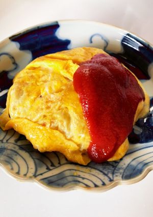 ゆかりのイブクロ　　オムライス-レシピのメイン写真