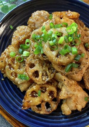 揚げずに簡単♡むね肉とれんこんの甘辛揚げ-レシピのメイン写真