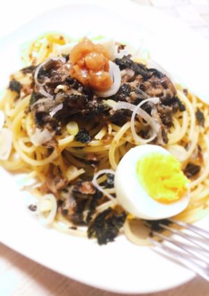海苔で風味UP和風旨旨スパゲティ-レシピのメイン写真