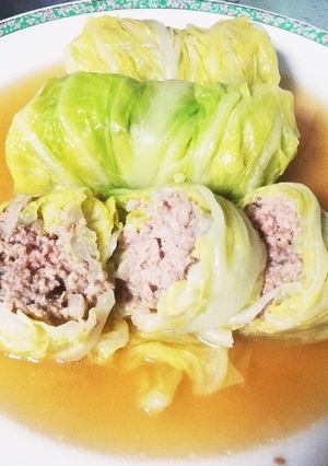 春キャベツでロールキャベツ！ゆりさん風-レシピのメイン写真