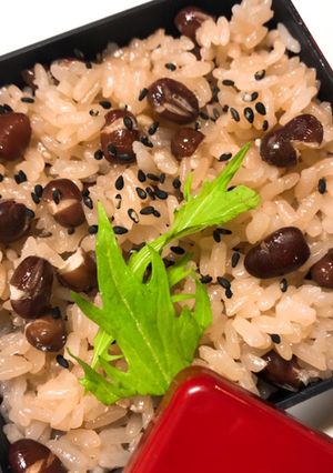 ♡お祝い♡炊飯器で簡単 お赤飯-レシピのメイン写真