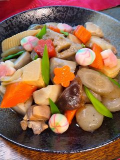 見た目が鮮やか! お煮しめ-レシピのメイン写真