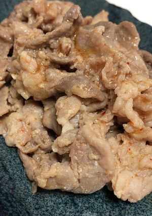 豚こま 塩麹キムチ風味-レシピのメイン写真