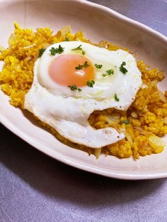 即席えびカレー炒飯-レシピのメイン写真