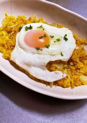 即席えびカレー炒飯-レシピのメイン写真