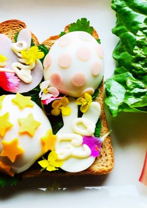 ハッピーイースター・トースト♪-レシピのメイン写真