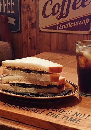 おうちカフェ★ハムチーズサンド-レシピのメイン写真