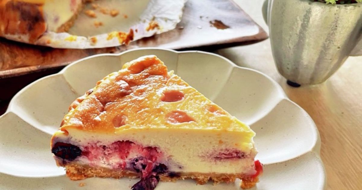 本気のいちごチーズケーキとブルーベリーチーズケーキ 本気のいちごチーズケーキとブルーベリーチーズケーキ k-ic1