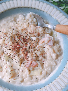 余ったご飯で♡簡単♡チーズミルクリゾット-レシピのメイン写真