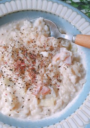 余ったご飯で♡簡単♡チーズミルクリゾット-レシピのメイン写真