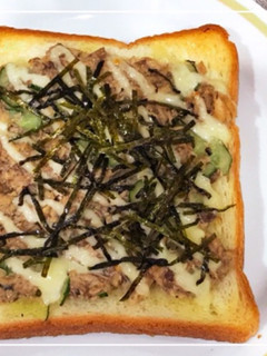 さば缶の和風トースト-レシピのメイン写真