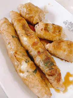 くるくるっ♡大葉チーズの肉巻き-レシピのメイン写真