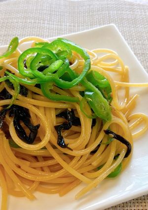 きくらげ佃煮パスタ-レシピのメイン写真
